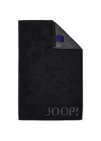 JOOP! Handtücher Classic Doubleface Gästetuch Schwarz 30 x 50 cm