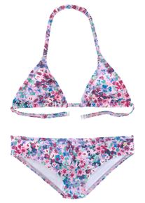 s.Oliver Triangel-Bikini, mit sommerlichem Blumendruck