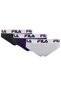 Fila Brasilslip, (3er Pack), mit elastischem Logobund