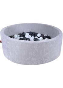 KNORRTOYS® Bällebad »Soft, Grey«, mit 300 Bällen Grey/creme; Made in Europe