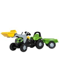 Rolly Toys® Tretfahrzeug »Deutz 5115 G«, Traktor mit Trailer und Lader