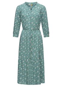 Ragwear Maxikleid »Sommerkleid Meve«, Leichtes Langarmkleid mit Blumenmuster