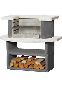 Buschbeck Holzkohlegrill »Grillbar Oregon«, BxTxH: 110x65x101 cm