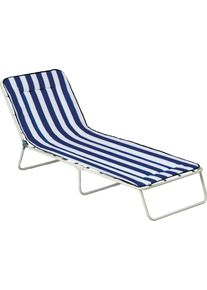 Best Gartenliege »Chiemsee« in blau