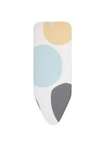 Brabantia Bügelbrettbezug , Blau, Weiß, Beige , Textil , 45x124x0.9 cm , Schnürzug, Spannclips , Haushalt & Kleinelektro, Wäschepflege, Bügelbretter & Bezüge
