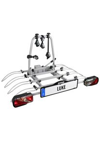 Eufab Kupplungsfahrradträger »Luke« silberfarben , Schnellverschluss