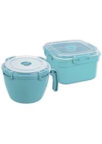 Maximex Dampfgarer »Mittagspause« Mikrowellen-Geschirr (Dampfgarer/Tasse), spülmaschinenfest, Kunststoff in grün