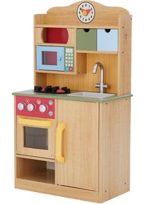 TEAMSON™ KIDS Spielküche »Little Chef Florence Classic«, mit drehbaren Bedienknöpfen mit Klickgeräusch