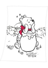 Disney Babydecke »Winnie Pooh«, mit liebevollem Winnie Pooh Motiv, Kuscheldecke