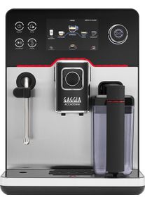 Gaggia Kaffeevollautomat »Accademia Stainless Steel« vom Erfinder des Espresso - Barista@Home dank Espresso-Plus-System in schwarz