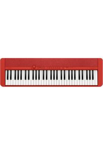 Casio Home-Keyboard Piano-Keyboard, CT-S1RDSP, ideal für Piano-Einsteiger und Klanggourmets