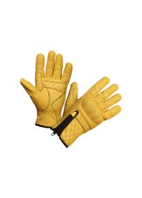 Modeka Parkar Motorradhandschuhe Herren (gelb)
