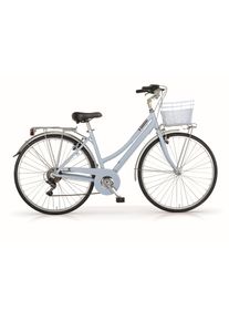 MBM Cityrad »Citybike New Central Woman 28 Zoll Hellblau«