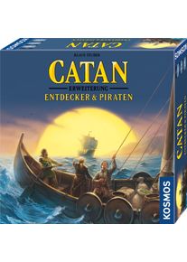 Kosmos Spiel »Erweiterung, Catan - Entdecker & Piraten 2-4 Spieler - Editon 2022«, Made in Germany