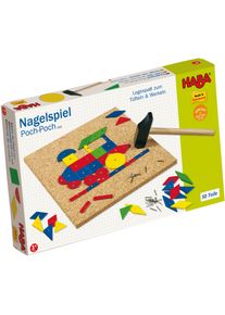 Haba Spiel »Poch Poch«, Made In Germany bunt, Tolles Nagelspiel, das die Motorik schult