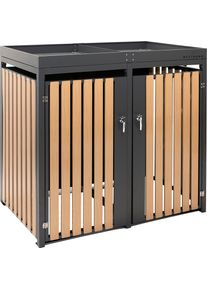 WESTMANN Mülltonnenbox »WMHHWTC-62«, für 2x240 l, BxTxH: 134x84x125 cm