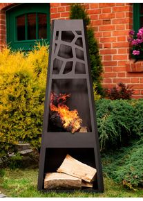 Dobar Feuerstelle »Design XL«, Gartenkamin, BxLxH: 48x30,5x124 cm