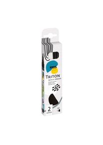 Akril filctollak Solo Goya TRITON black / white - szett 2 db (akril)