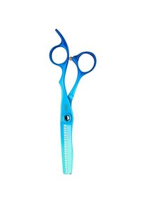 Olivia Garden - Versione europea con 28 denti Forbici da modellismo 6.0' RH blu arcobaleno Forbici e tagliacapelli 1 pieces unisex