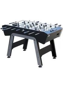 Xxxl TISCHFUßBALL Arch Pro , Schwarz , Holz, Metall , 74x88x142 cm , Torzähler manuell, seitlicher Balleinwurf, Balleinwurf auf beiden Spielerseiten, verstellbare Füße , Freizeit & Co, Spieltische, Tischfussball & Co