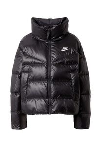 Nike Sportswear Dames Winterjas zwart / wit XS
