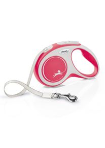 Flexi New Comfort Gurtleine rot S 5m