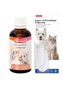 beaphar Sensitiv Tränenfleckentferner 50ml + Fingerling GRATIS