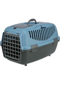 Trixie Katzen- und Hundebox Traveller Capri 3 dunkelgrau/pastellblau
