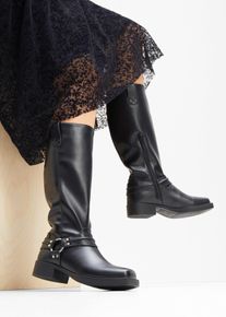 Stiefel, schwarz, Gr&ouml;&szlig;e 41, Vegan, bonprix