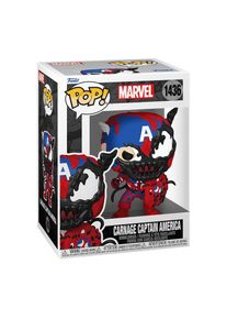 MARVEL - Carnage Captain America Funko Pop Figura con testa oscillante - Funko