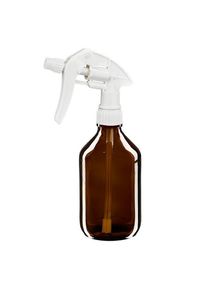 250 ml medicijnfles bruin met handverstuiver