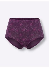 Dames Tailleslip van single-jersey in druif/magenta ,maat 36/38, WITT, 95% Katoen, 5% Elastan