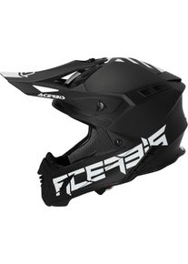 Acerbis X-Track, casque à croix , couleur: Noir Mat , taille: S