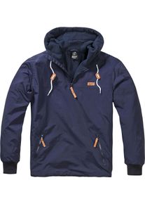 Brandit Luke Windbreaker, textieljas , kleur: donkerblauw , maat: S