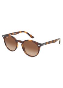 Ray-Ban Junior RJ 9064S | okulary przeciwsłoneczne | Kształt okularów: panto, tworzywo sztuczne, brązowy