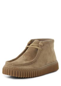 Clarks Botas chukka 'Torhill' em castanho