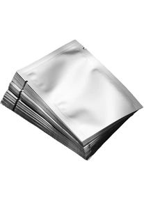 Choyclit - 100 Pcs Sacs d'emballage en Aluminium Plat Scellement sous Vide Poche Mylar Résistant à La Chaleur Poulet Sac d'emballage De Viande pour