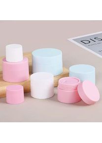 5/15/20/30/50ml Empty Travel Small Covers Plastic Cosmetic Pot Jars With Lids For Face Cream Lip Balm Containers Makeup Box