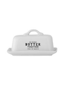 Creative Collection - Wendy Butter Box - White - Stoneware