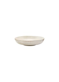 house doctor - Bowl, HDPion - Grey/White - h: 4 cm, dia: 19 cm