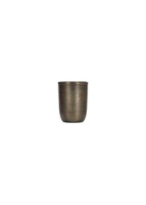 house doctor - Wine cooler, HDChamptub - Antique brass finish - h: 22.5 cm, dia: 17 cm