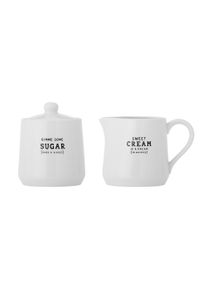 Creative Collection - Wendy Milk Jug&Sugar Bowl - White