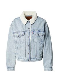 Levi's LEVI'S ® Dames Tussenjas '90's Sherpa Trucker Jacket' blauw denim / offwhite XL