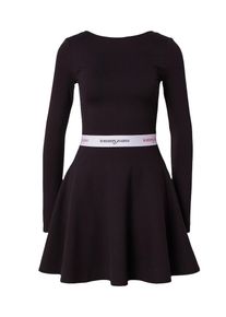 Tommy Jeans Dames Jurk rood / zwart / wit 34
