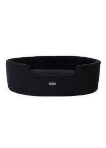 Lionto Hundebett mit Wendekissen schwarz L