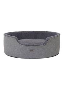 Lionto Hundebett mit Wendekissen grau L