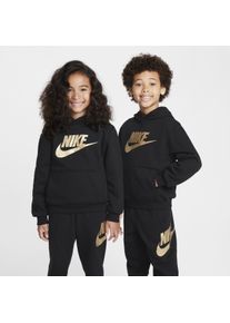 Nike Sportswear Club Fleece Pullover hoodie voor kleuters - Zwart