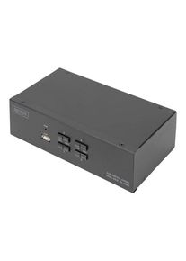 Digitus - KVM / audio / USB switch - 4 ports