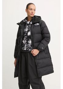 The North Face geacă de puf Nuptse Parka femei, culoarea negru, de iarnă, NF0A832K4H01