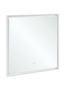 Villeroy & Boch Villeroy und Boch Subway 3.0 Spiegel A4638000 Aluminiumrahmen, 80 x 75 x 4,75 cm, weiß matt